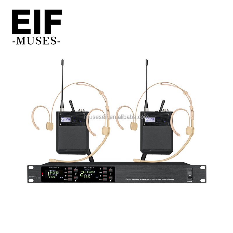UHF Wireless Microphone Factory - Diversity Handheld for Church Karaoke