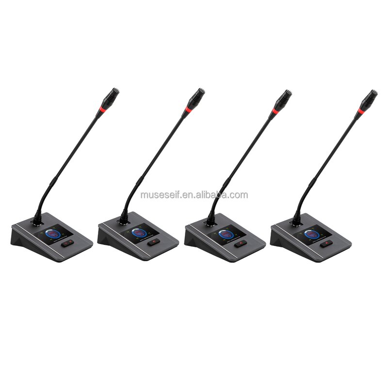 Wireless Conference System Factory - UHF Video Digital Table Mic