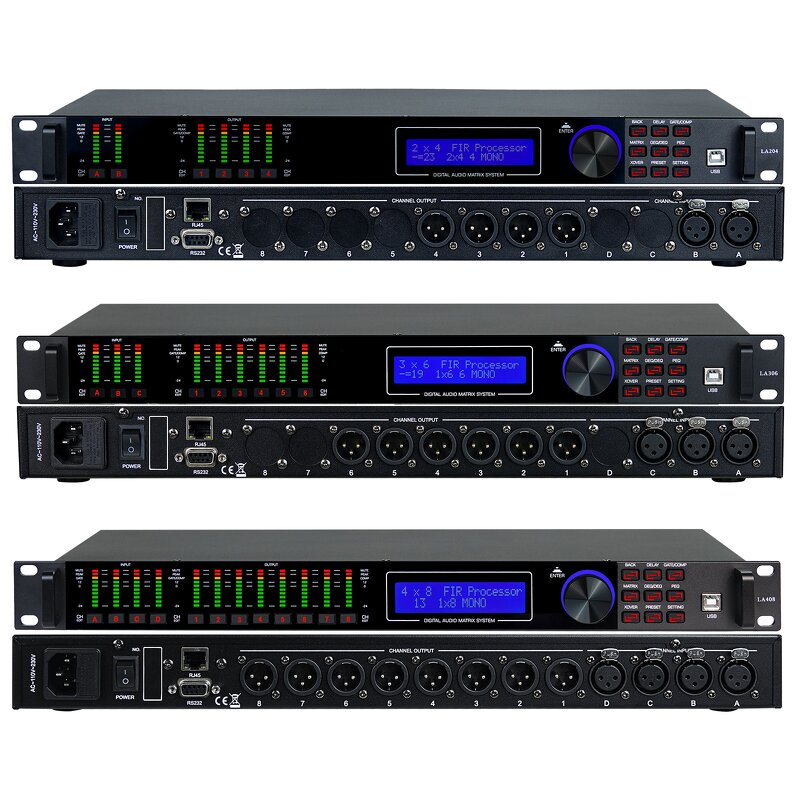 Speaker Management System Factory - LA408 192KHZ DSP Processor