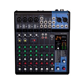 Professional Mixer Factory - M10XU 10 Channel Metal Console