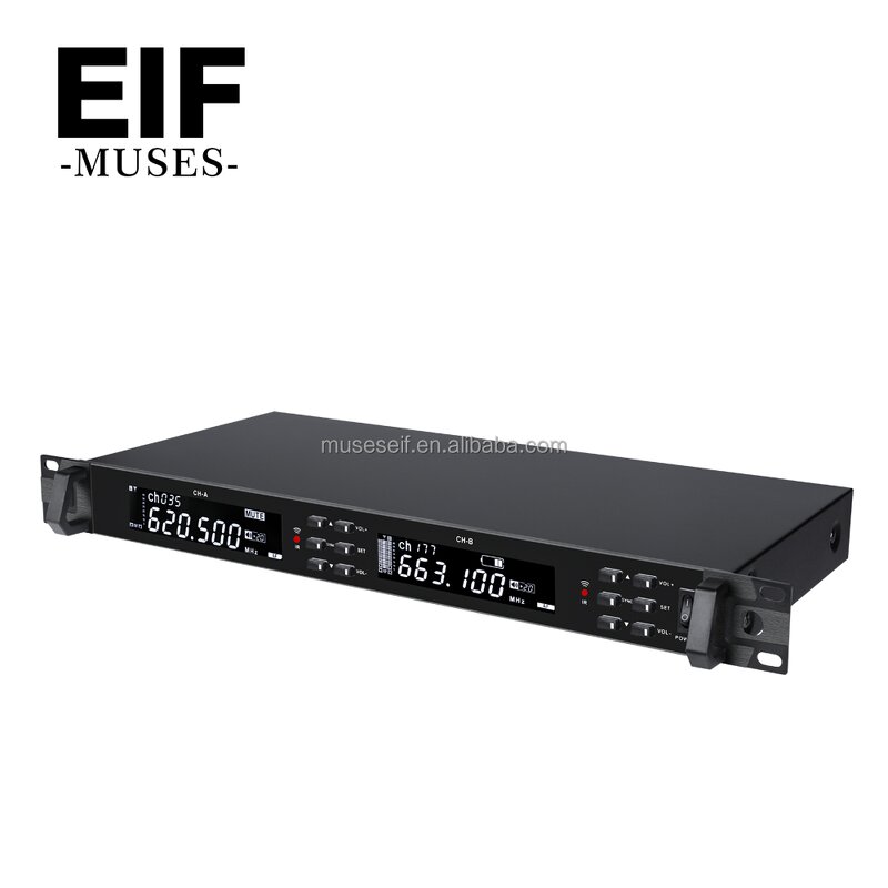 Wireless Conference System Supplier - UHF Dual-channel Microphone Set