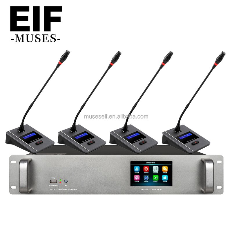 Wired Conference System Factory - Goose Neck Chairman Delegate Sound