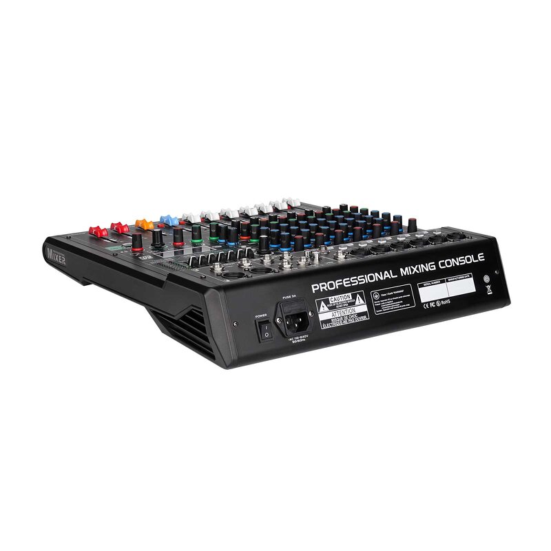 USB Audio Mixer Factory - EIF XFX-8 8-Channel Bluetooth Effect