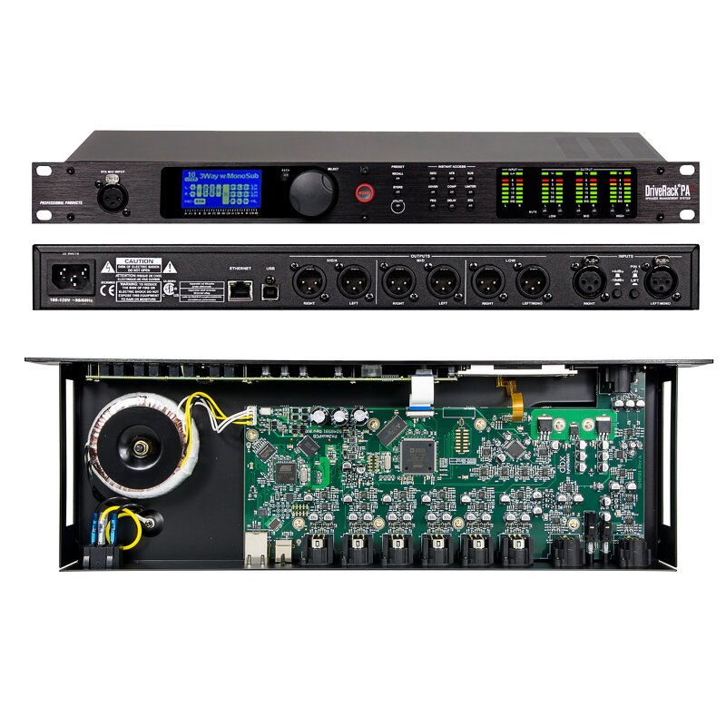 Audio Processor Factory - DBX DriveRack PA2 DSP Sound System