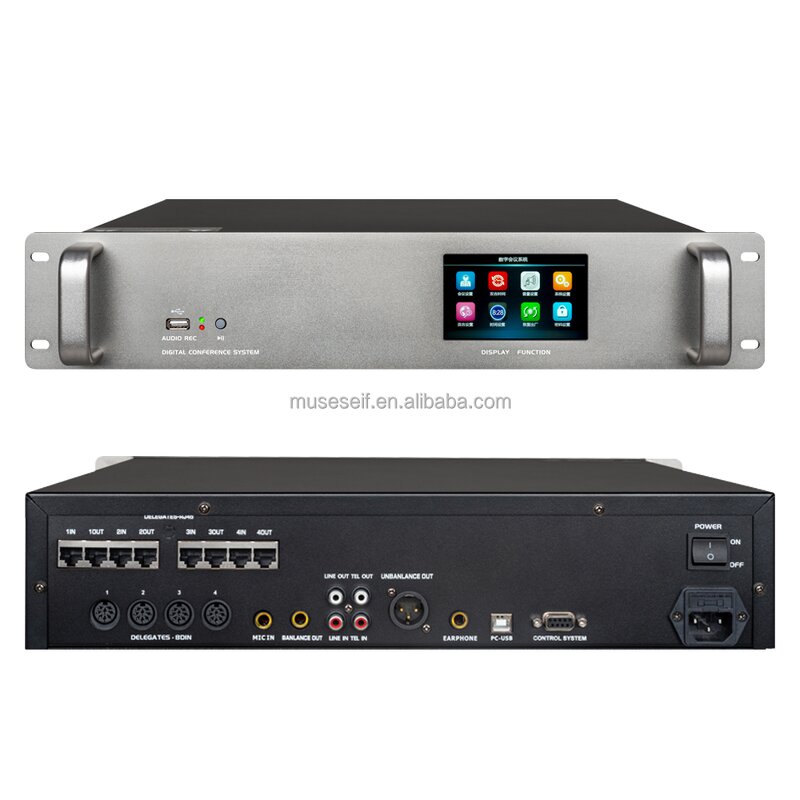 Wired Conference System Factory - Goose Neck Chairman Delegate Sound