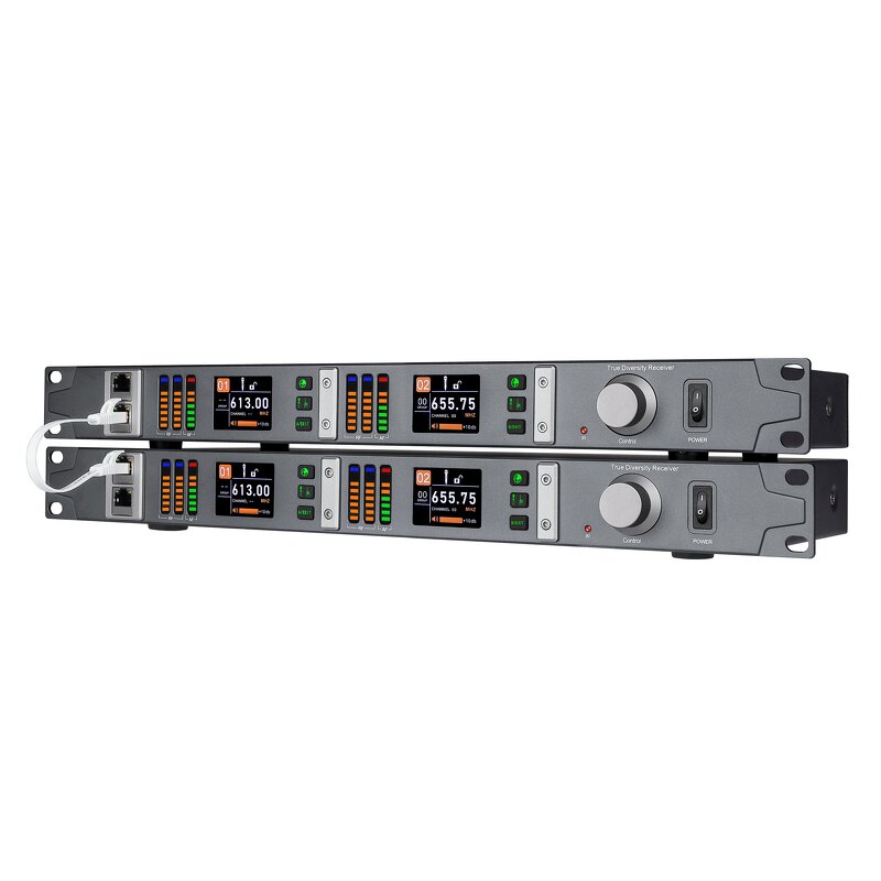 Wireless Microphone Factory - EIF TX-9200 UHF Dual Channel Lavalier