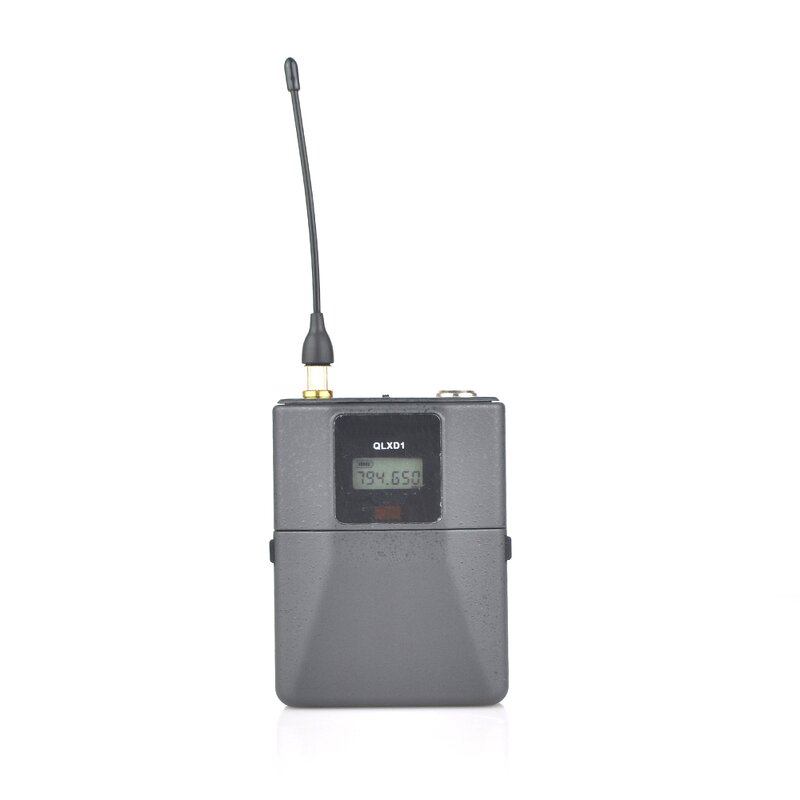 Wireless Lavalier Microphone Supplier - QLXD4 UHF Rechargeable Diversity