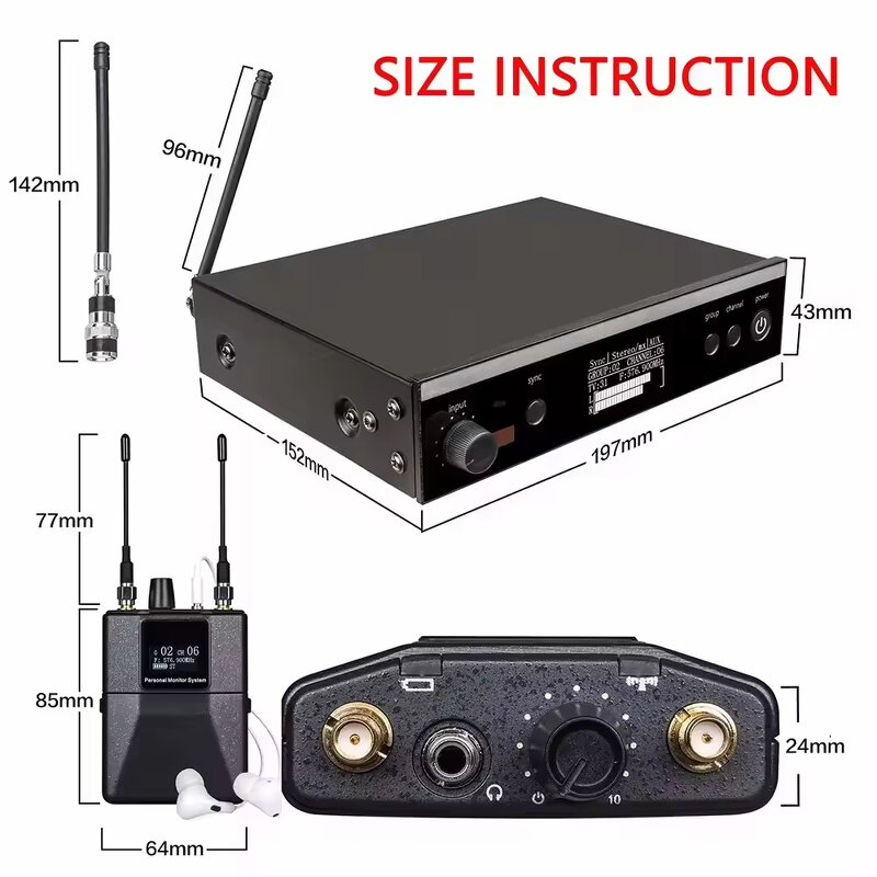 In-Ear Monitoring System Supplier - PSM-300 Professional Stage