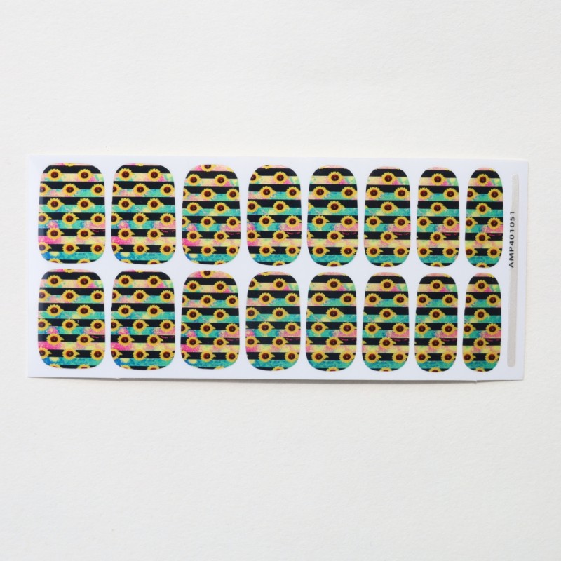 2024 Hottest Cover 2d Nail Wraps Custom Nail Decals