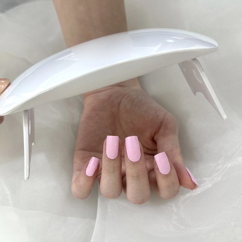 Semi Cured UV Gel Nail Stickers New Style Real Gel Nail Polish Adhesive Full Wraps Strips