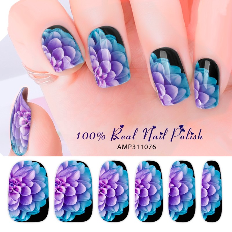 AMP/Olivia 2024 Newest Spring Designs Nail Wraps Polish Strips