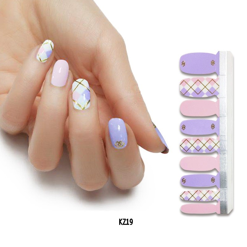Eco-friendly Self-adhesive DIY 3d Nail Art Stickers