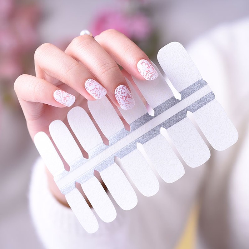 2018 Wholesale Customize Nail Art Nail Wraps Sticker