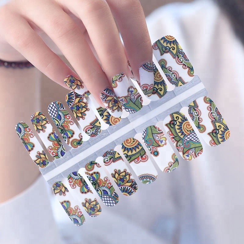 Nail Suppliers Manufacturer OEM and ODM Custom Design Waterproof Nail Stickers