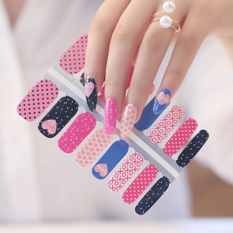 Wholesale Best Price Multiple Pattern Nail Wrap Nail Patch Stickers