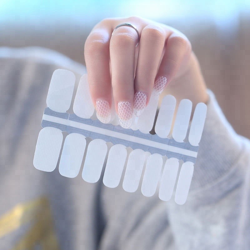 Wholesale New Style Nail Wraps Custom Nail Art Stickers