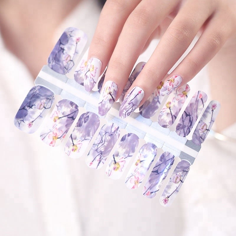 Wholesale Best Price Multiple Pattern Nail Wrap Self Adhesive Nail Stickers