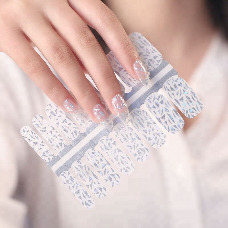 Beautynailssupplies Self Adhesive Nail Stencil Stickers