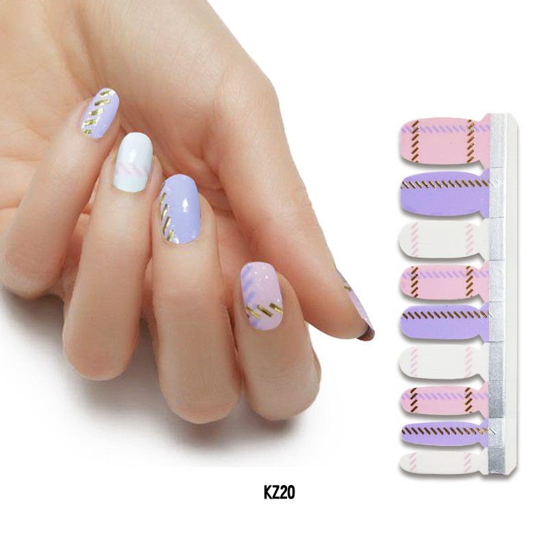 Eco-friendly Self-adhesive DIY 3d Nail Art Stickers