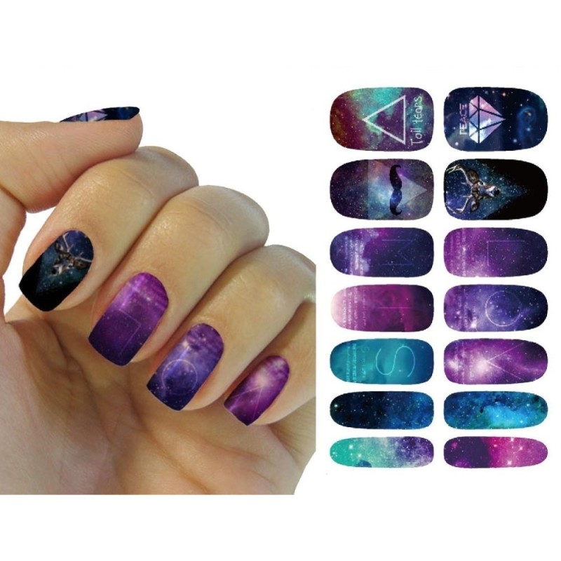 Famous Designs Nail Decals for Girls