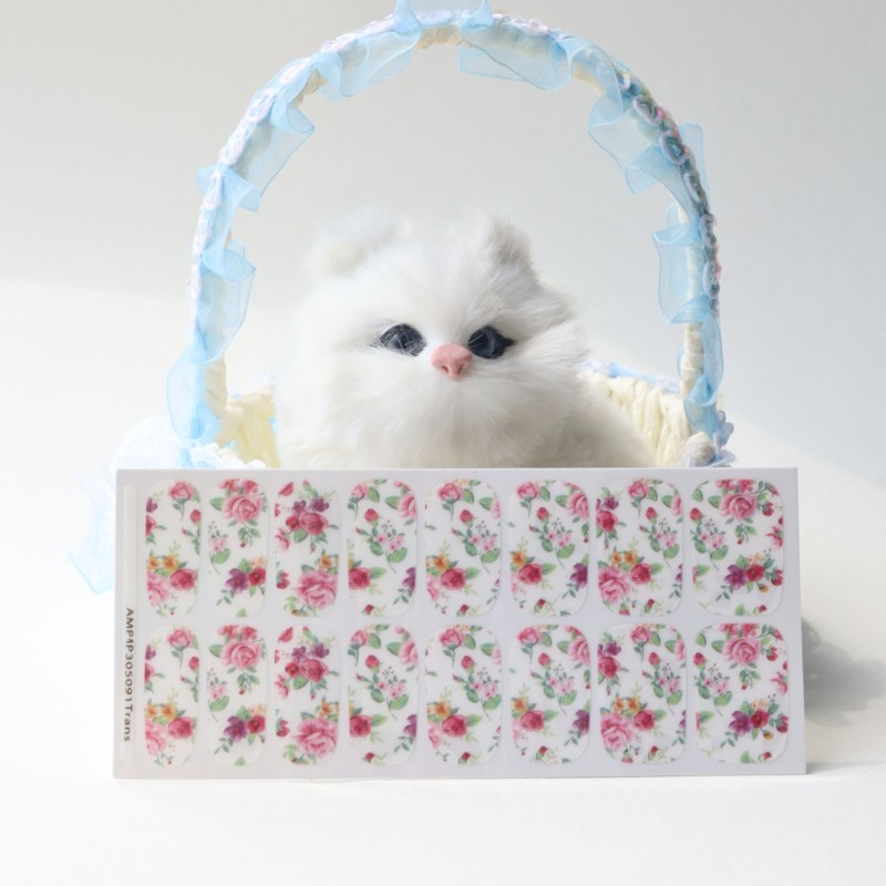 Free Samples Wholesale Customize Art Nail Polish Wraps Full Coverage Self-adhesive Free Nail Stickers