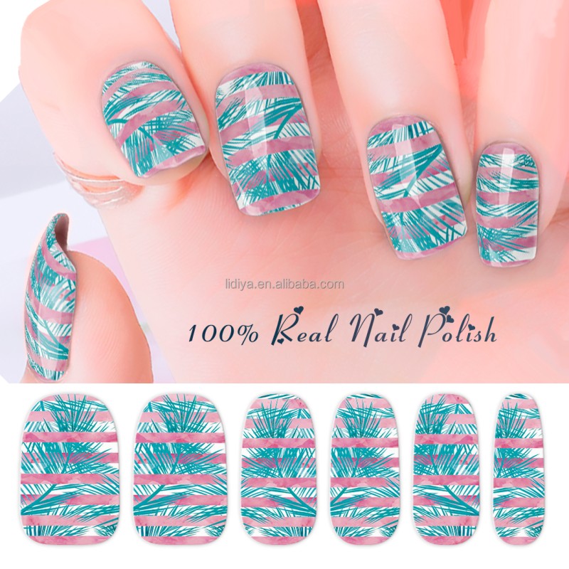 AMP/Olivia 2024 Newest Designs Best Price Private Label Nail Stickers, Nail Accessory Nail Wraps