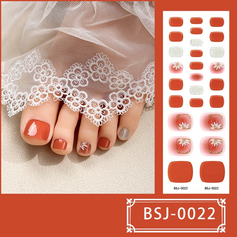 Korean Semicured Nail Wrap Custom logo Uv Cured Lamp for Gel Application on Art Semi Cured Gel Toe Nail