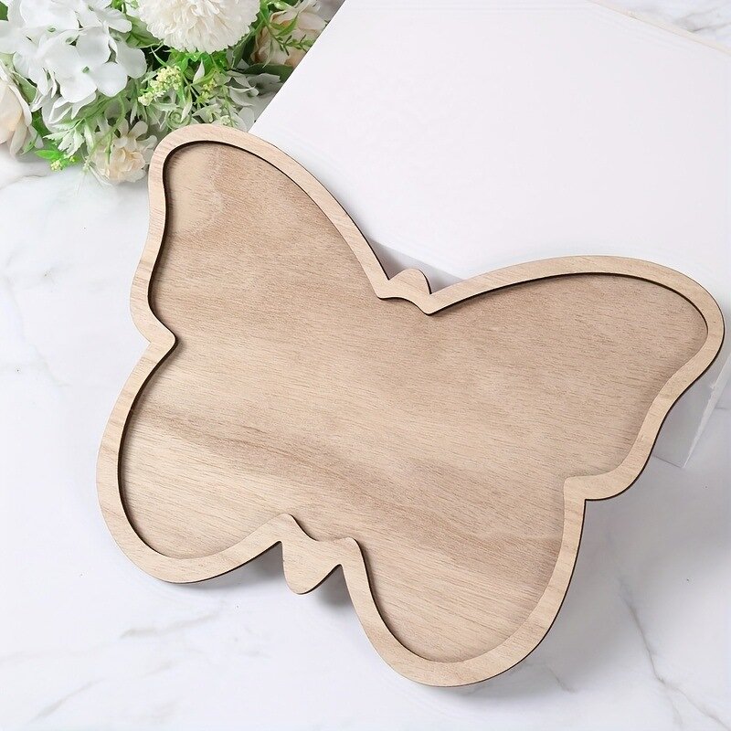 Serving Tray Factory - Butterfly Shaped Plywood for Food Display