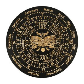 Wooden Ouija Board Supplier - Round Crystal Ball Design for Rituals