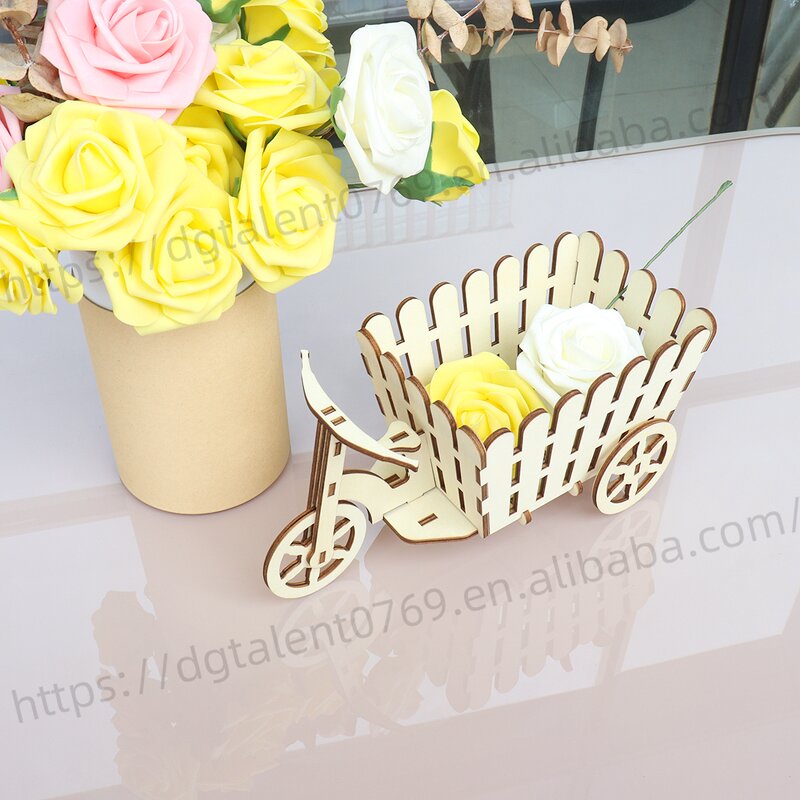 Bicycle Basket Supplier - Plywood Decorative DIY for Home Decor