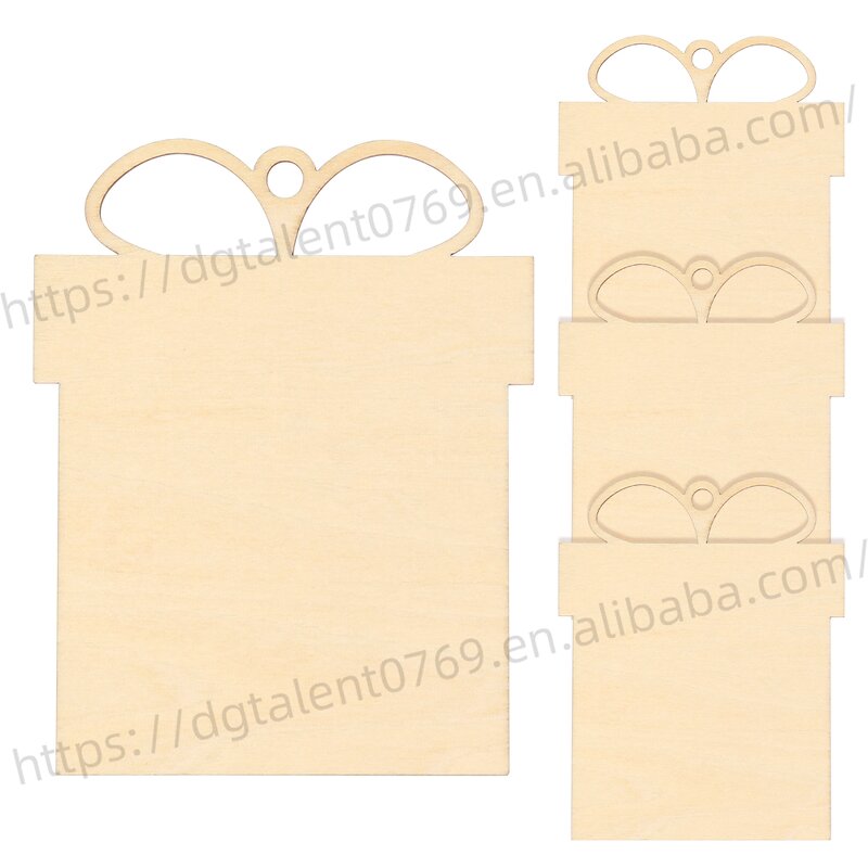 Christmas Ornament Manufacturer - DIY Painting Gift Box Shape