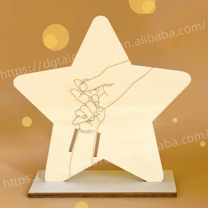 Commemorative Plaque Supplier - Star Shaped for Bracelet Storage