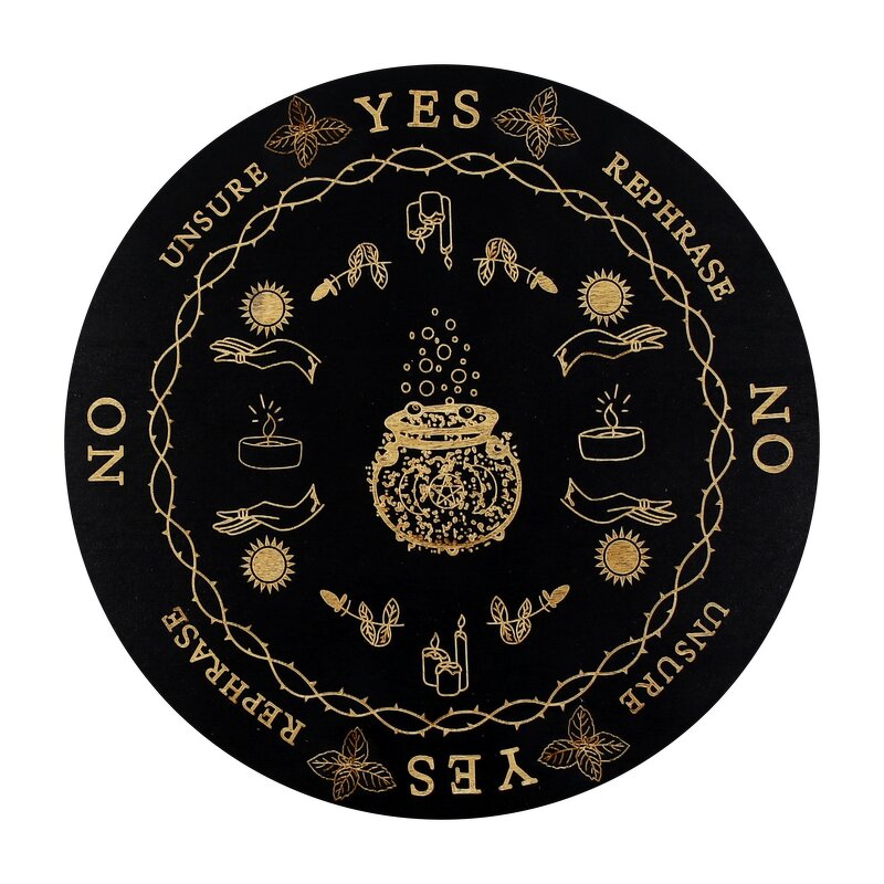 Star Pendulum Board Factory - Round Design for Metaphysical Rituals