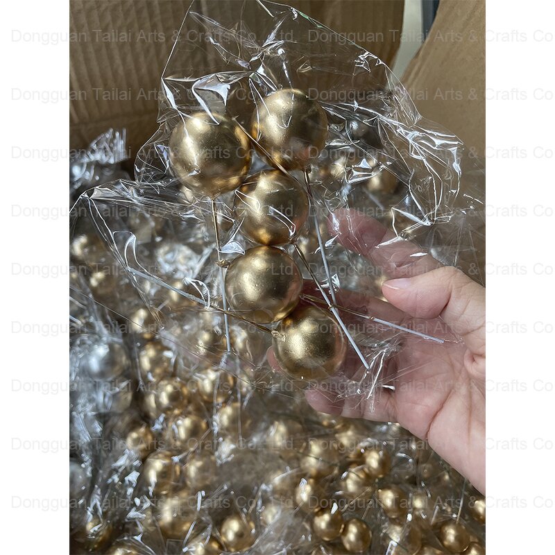 Cake Topper Balls Supplier - Mini Balloon Toppers Foam Balls