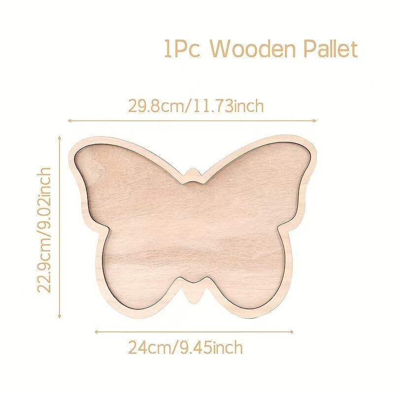 Serving Tray Factory - Butterfly Shaped Plywood for Food Display