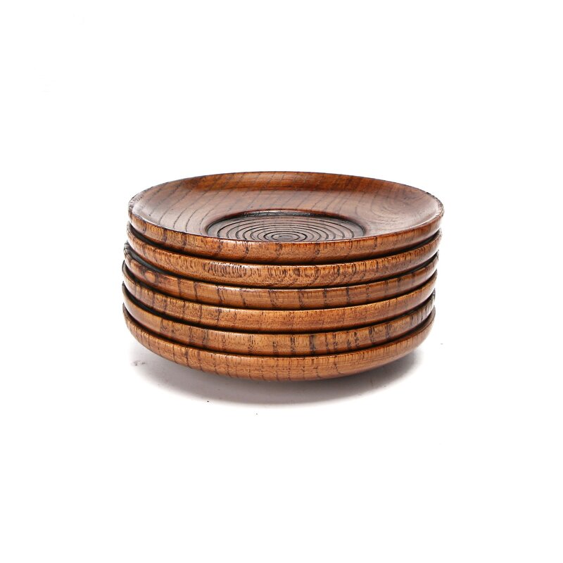 Sushi Plate Manufacturer - Round Wooden Serving Plates for Salad