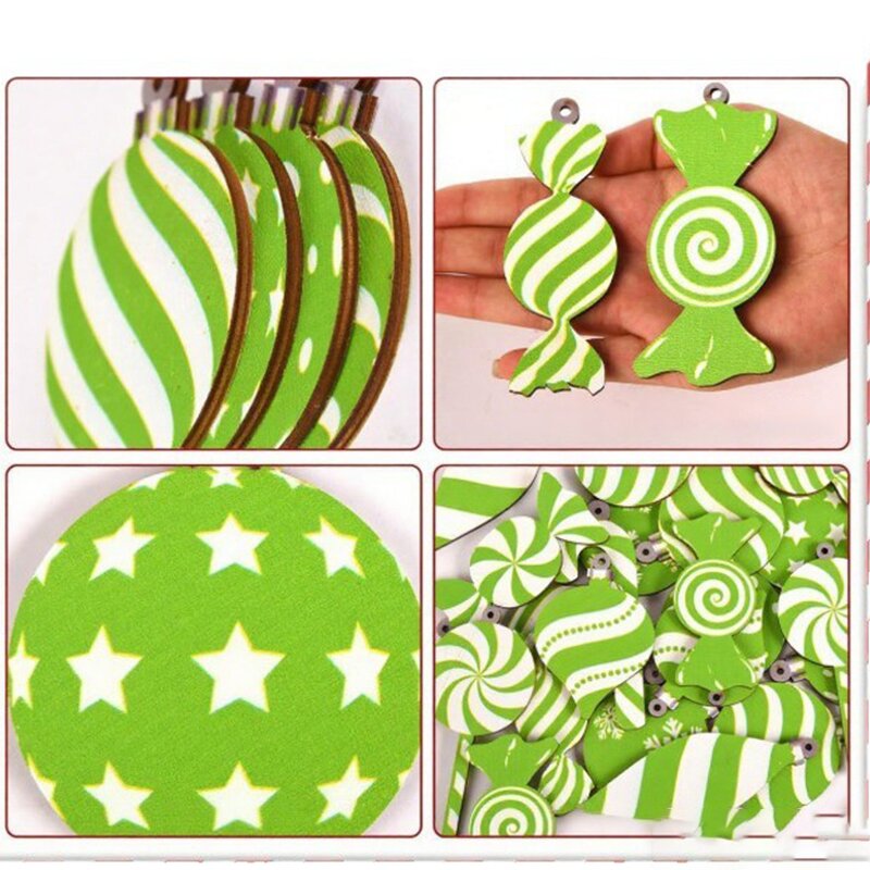 Christmas Pendant Manufacturer - Eco Friendly Wooden Hanging Crafts