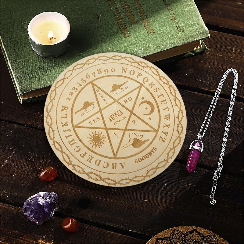 Divination Pendulum Board Manufacturer - Dowsing Board for Wiccan Altar