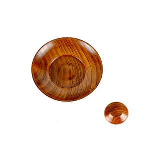 Sushi Plate Manufacturer - Round Wooden Serving Plates for Salad