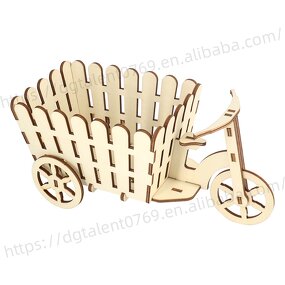 Bicycle Basket Supplier - Plywood Decorative DIY for Home Decor
