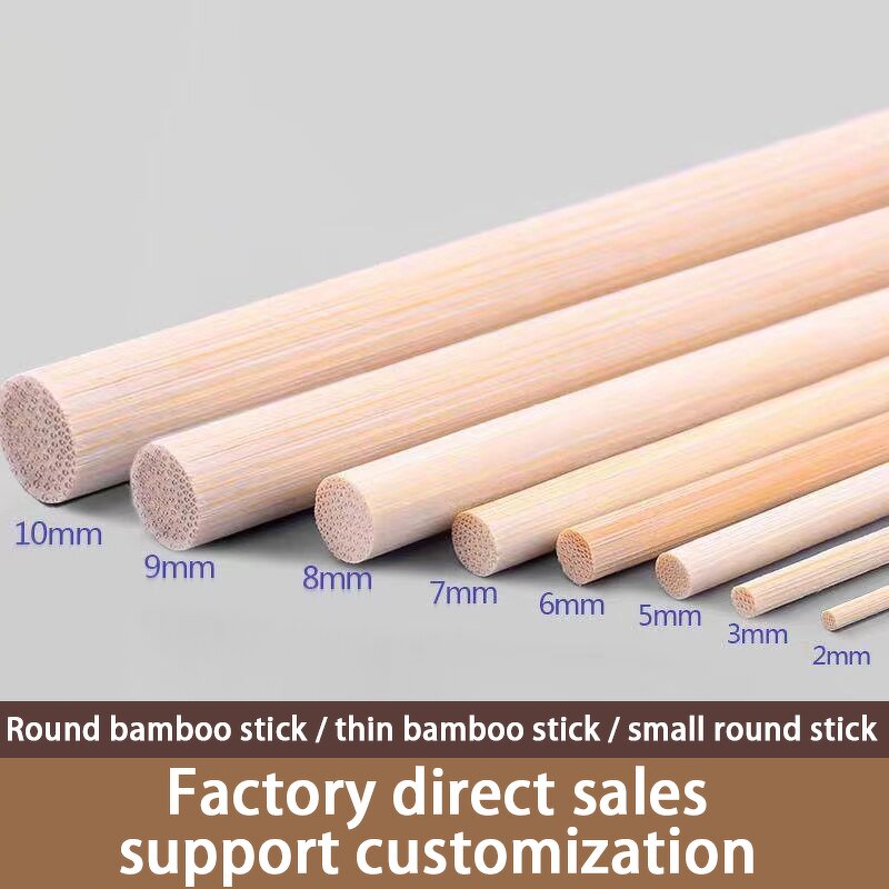 Bamboo Dowel Rods Supplier - Unfinished Sticks for DIY Crafts