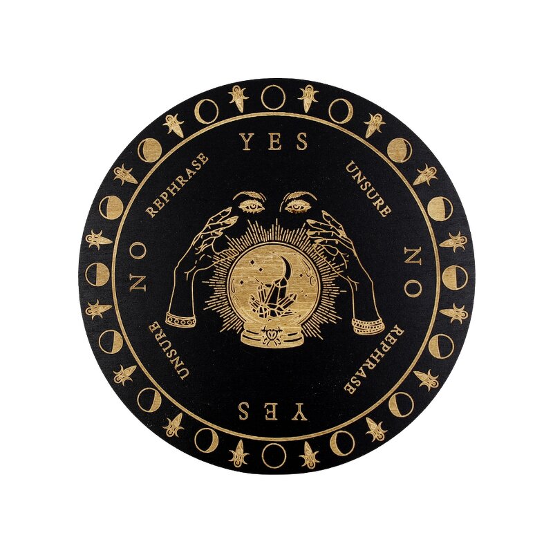 Star Pendulum Board Factory - Round Design for Metaphysical Rituals