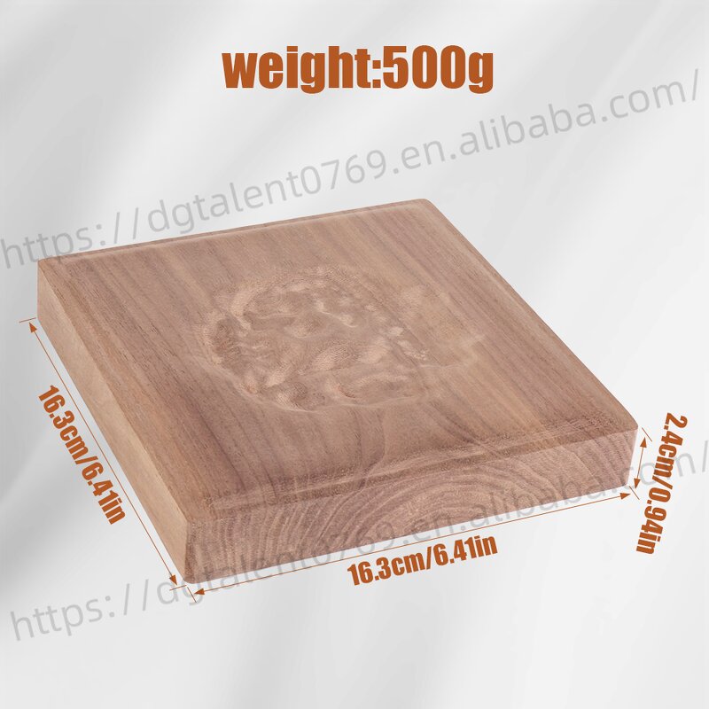Walnut Wood Wall Hanging Manufacturer - 3D Relief Design Smooth Edges