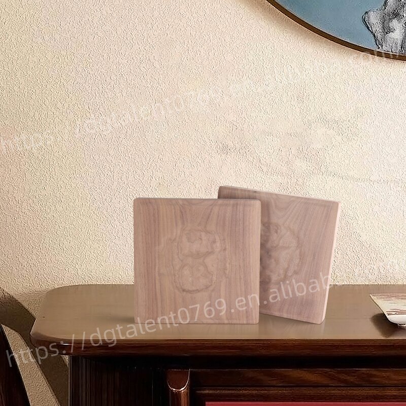 Walnut Wood Wall Hanging Manufacturer - 3D Relief Design Smooth Edges