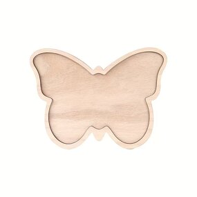 Serving Tray Factory - Butterfly Shaped Plywood for Food Display