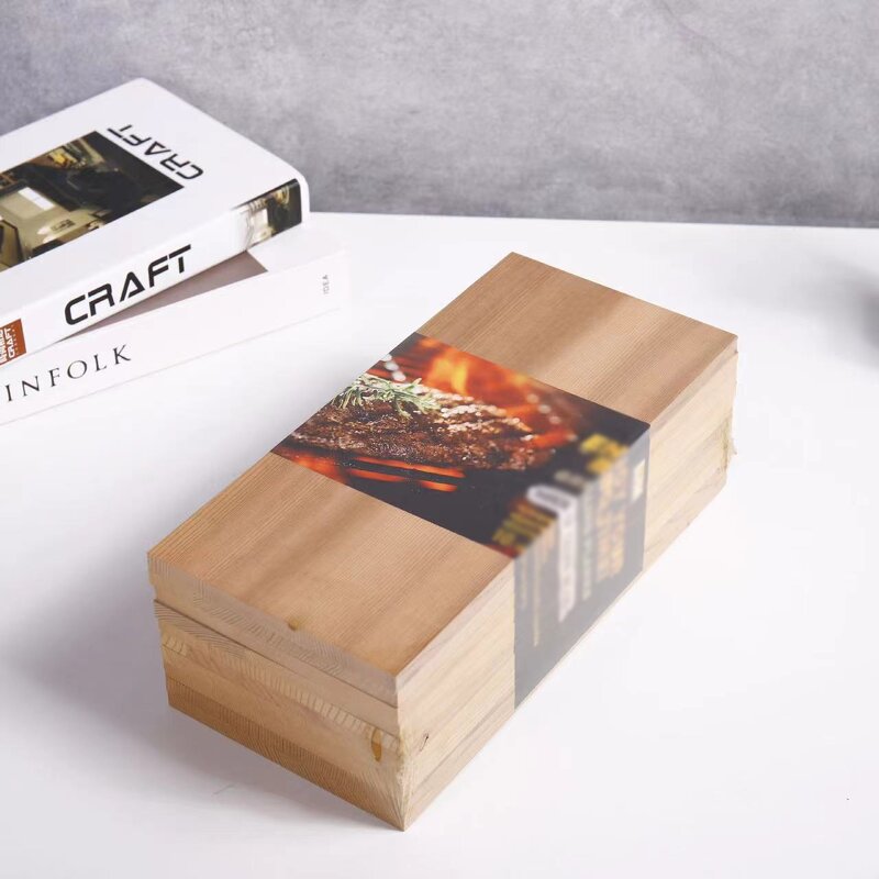 Cedar Grilling Plank Manufacturer - BBQ Wooden Board for Salmon