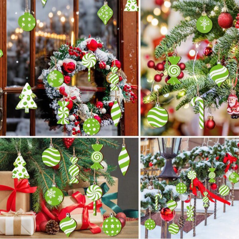 Christmas Pendant Manufacturer - Eco Friendly Wooden Hanging Crafts