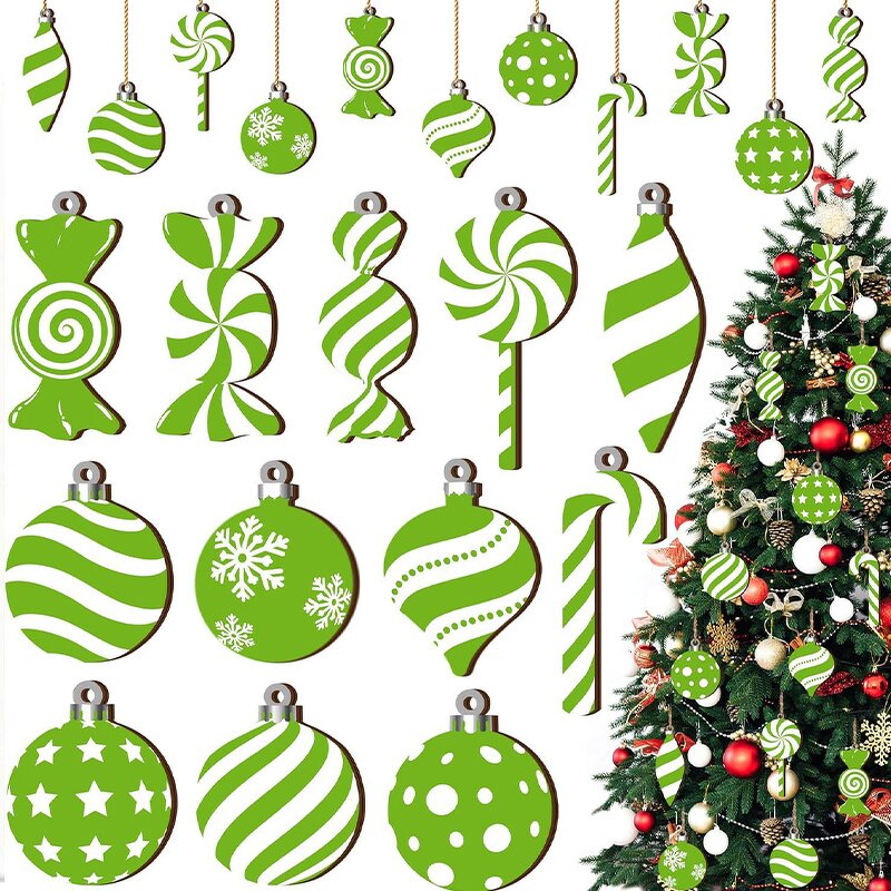 Christmas Pendant Manufacturer - Eco Friendly Wooden Hanging Crafts