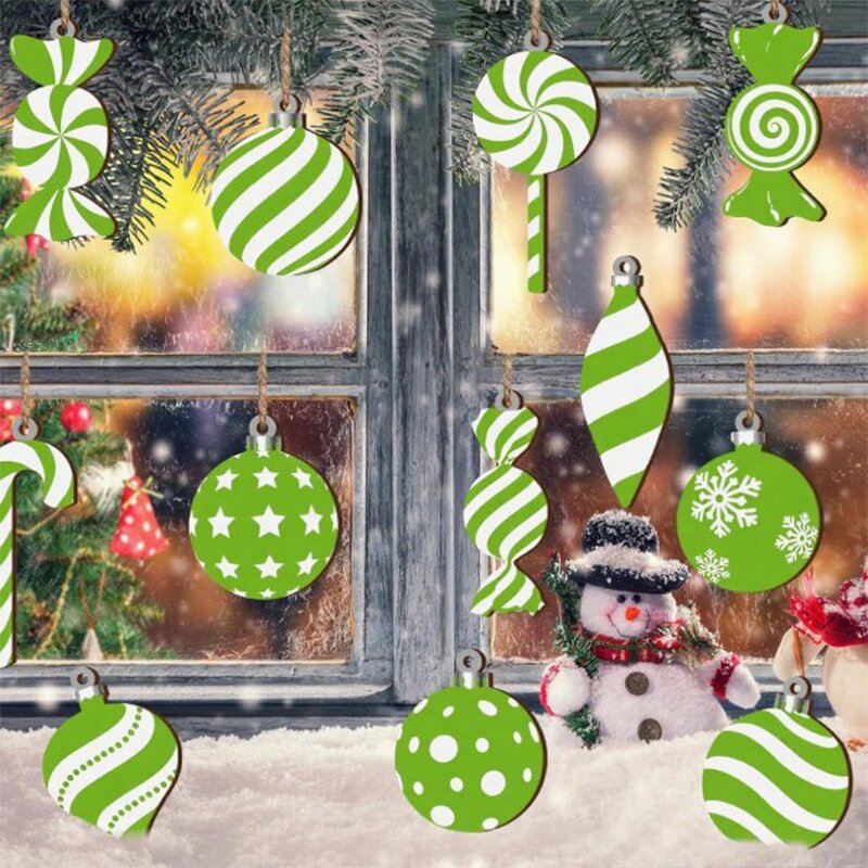 Christmas Pendant Manufacturer - Eco Friendly Wooden Hanging Crafts