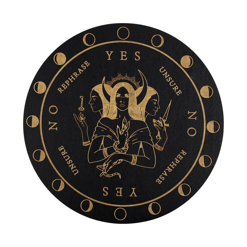 Star Pendulum Board Factory - Round Design for Metaphysical Rituals